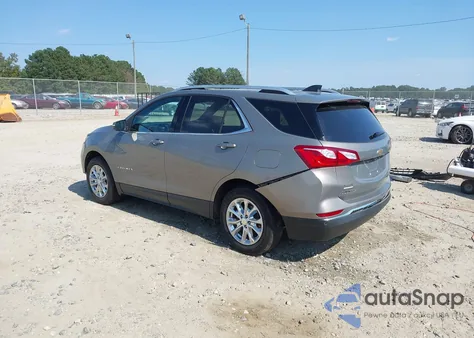 2018 Chevrolet Equinox Lt из США, поврежденный, VIN 3GNAXJEV0JS579955